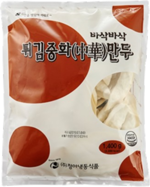 바삭바삭튀김중화만두/청아, 1.4kg, 4개