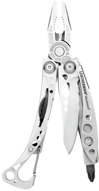 레더맨 POCKET-SIZE 멀티툴 스켈레툴 SKELETOOL 실버, 1개