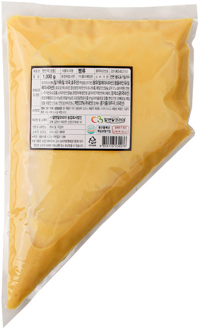 알앤알 빵 반죽 1kg 홈베이킹 벨기에 와플 반죽, 1개