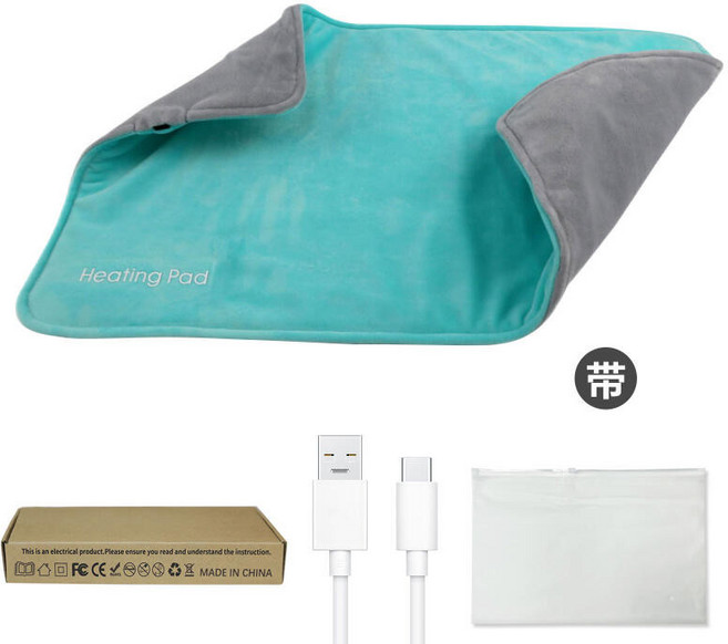 石墨烯USB電熱毯, 加熱墊綠寶石【50*30cm】