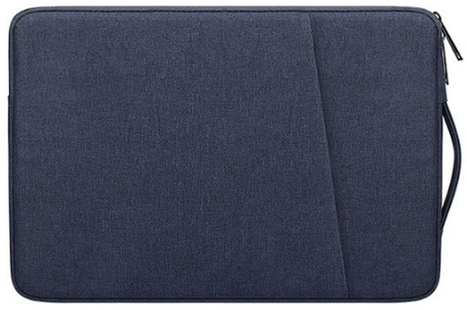 구즈파크 맥북 삼성 이온 엘지 그램 노트북 파우치 가방 13 15 15.6, 네이비, 1개