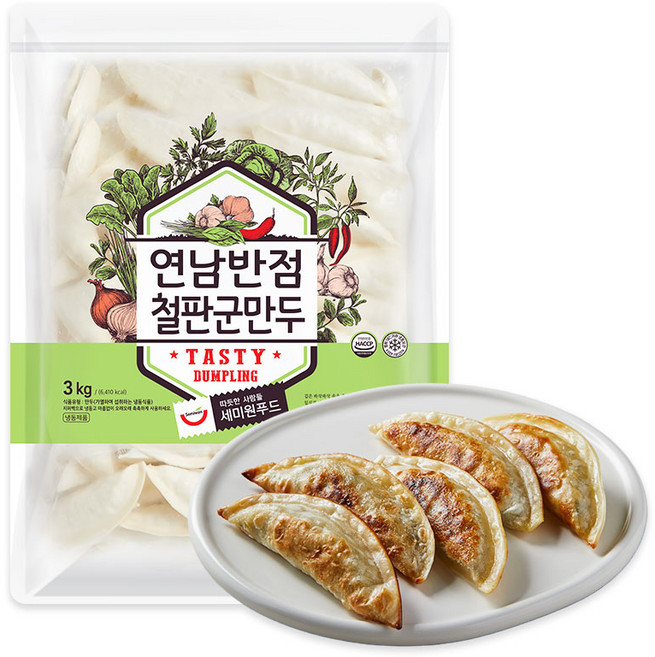 연남반점철판군만두, 2개, 3kg