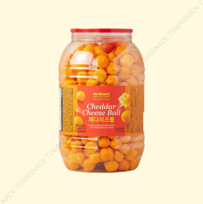 노브랜드 체다치즈볼, 370g, 3개