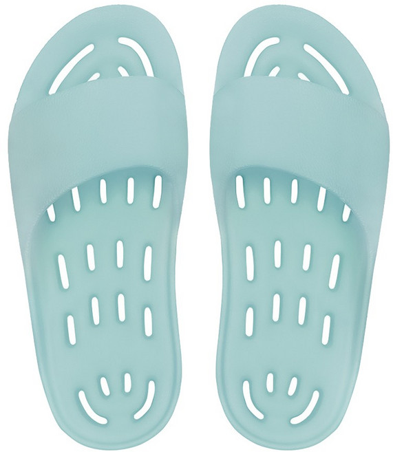 까발로 남녀공용 욕실화 신발 EVA 경량 미끄럼방지 슬리퍼 논슬립 슬라이드 실내화 CA008, 1개, 스카이블루