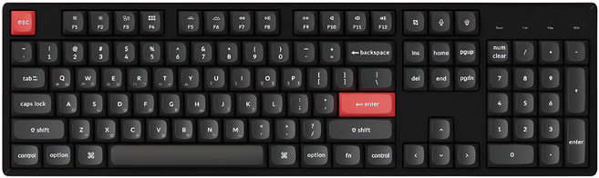키크론 K10 알류미늄 RGB 핫스왑 유무선겸용 일반형 키보드, K10 J6, 저소음 적축