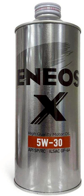 ENEOS X 5W30 全合成機油 銀罐 日本原裝鐵罐 SP GF-6A 汽油 新日本, 1個, 1L