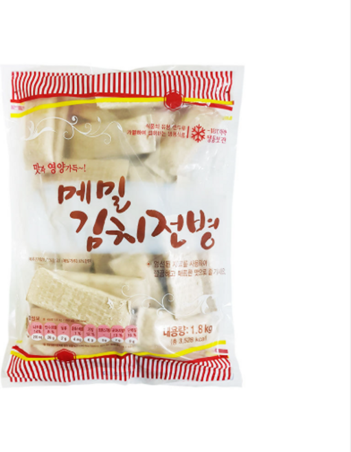 메밀 김치전병 대영식품, 1개, 1.8kg