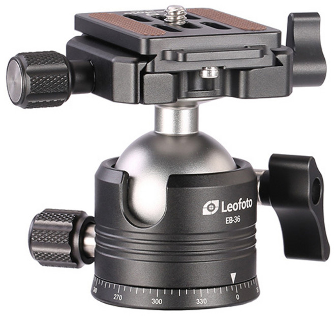 레오포토 볼헤드 EB-36 파노라마 패닝 클램프, 1개