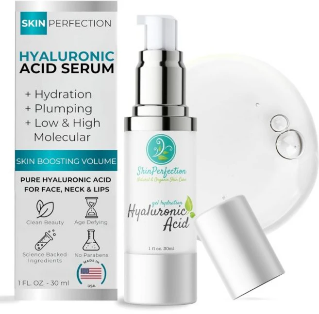 글루코사민 연골 100% 히알루론산 젤 세럼 하이드레이터 보습 부스팅 볼륨 필러 파라벤 프리 스킨 퍼펙션 1온스로 HA로 젊어 보입니다, 1개, 30ml - 쿠팡