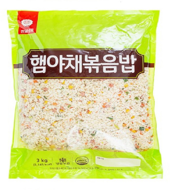 천일식품 햄야채볶음밥(3K), 단품, 3kg, 1개