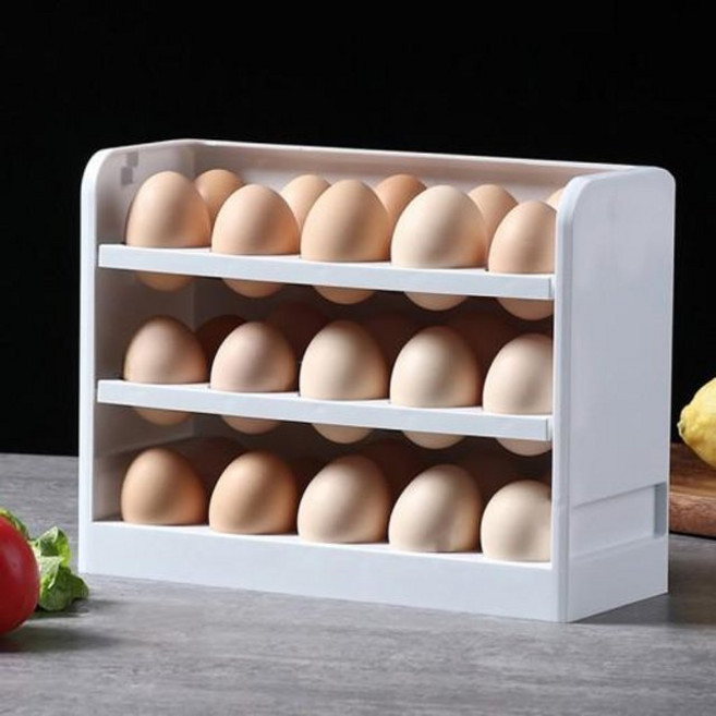 아르띠콜로 계란 보관함 보관 용기 에그 트레이 케이스, 화이트(투명커버X)