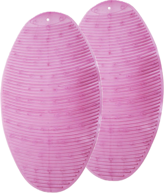 TORIMALL 국산 흡착식 대형 빨래판, 핑크, 2개