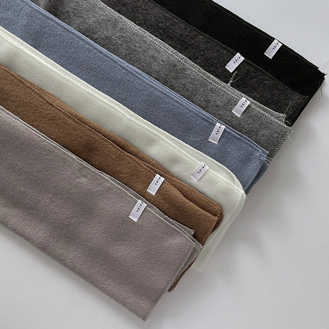 맨즈피플 남자 봄 가을 겨울 소프트 캐시미어 숏 머플러 8color.