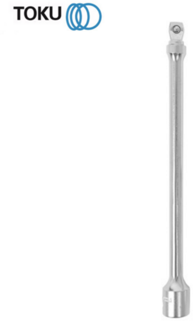 도쿠 볼연결대 1/2인치 X 250mm 복스알 핸드소켓 철 육각소켓 복스다마 연장대 임팩, 1개