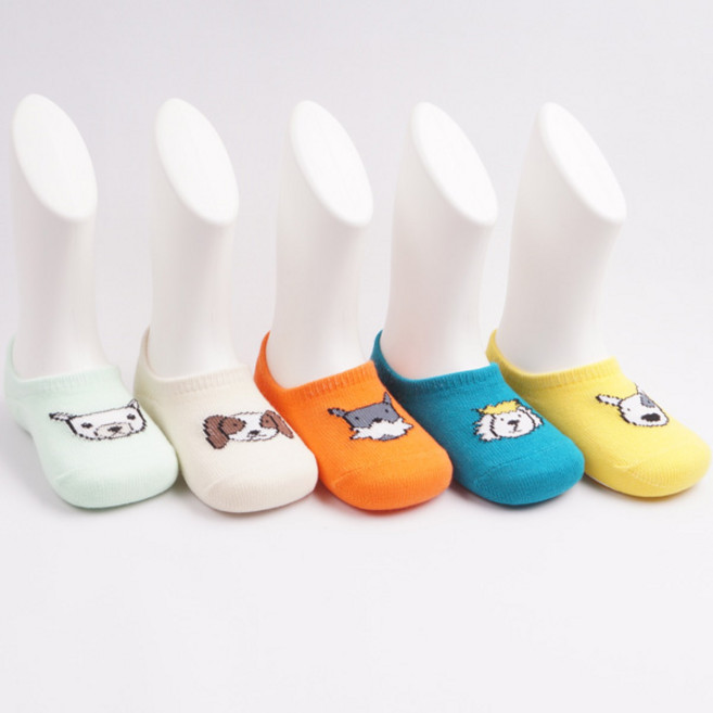 넬로삭스 유아 도그덧신(5족) 양말 세트