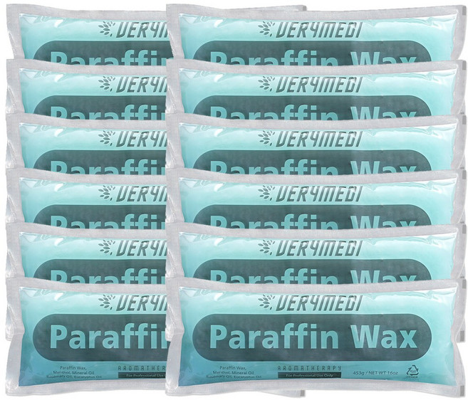 루하컴퍼니 국내생산 냄새 없는 파라핀 왁스 고급형 민트, 12개