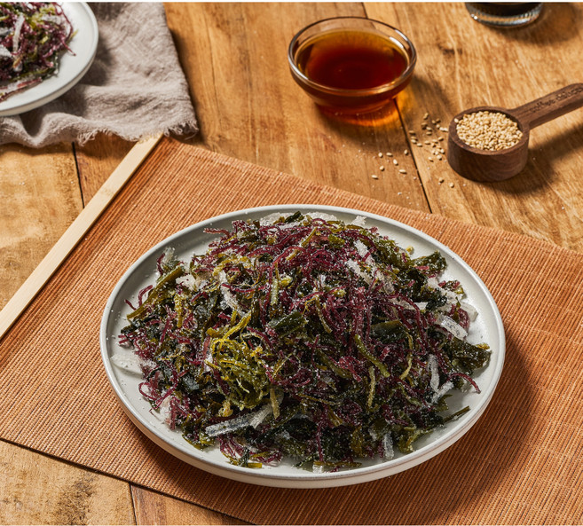 현월수산 전남 완도산 무공해 벌크 염장 모둠해초, 1박스, 1kg