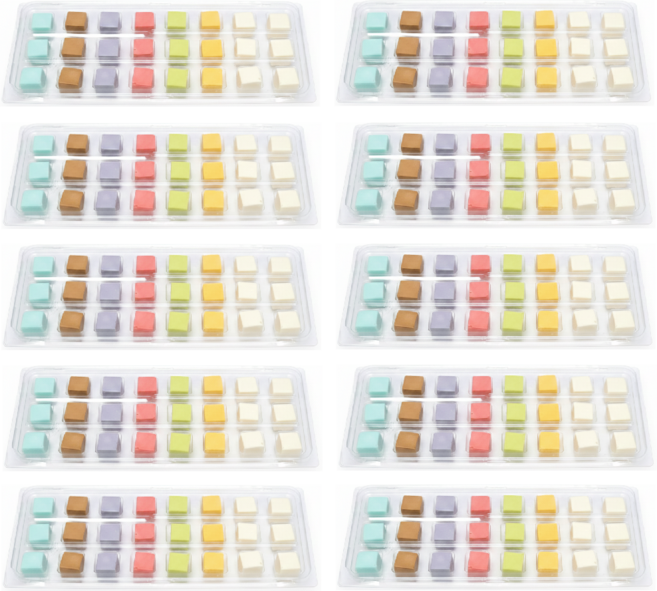 과일큐브치즈 7가지맛, 80g, 10개