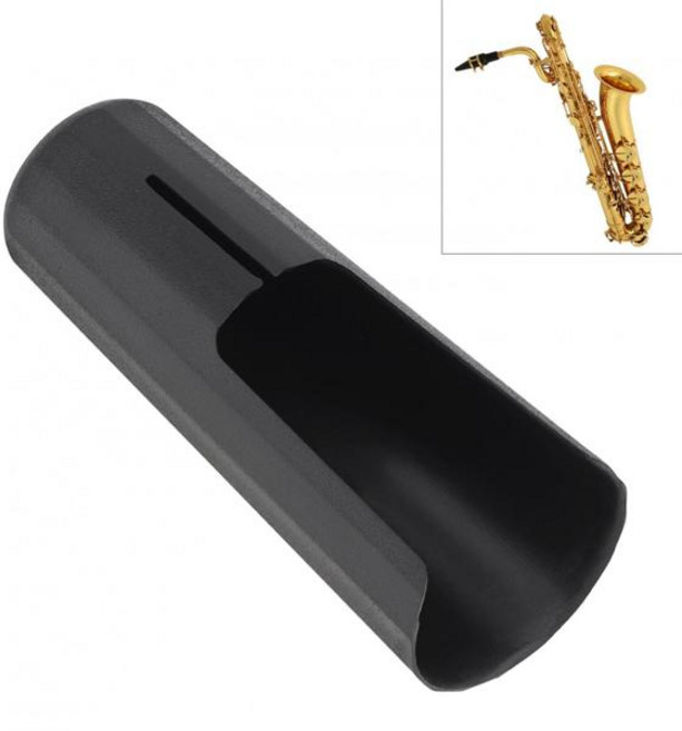 ABS bE 바리톤 색소폰 마우스피스 캡 플라스틱 색소폰 마우스피스 플라스틱 보호 캡, 1개