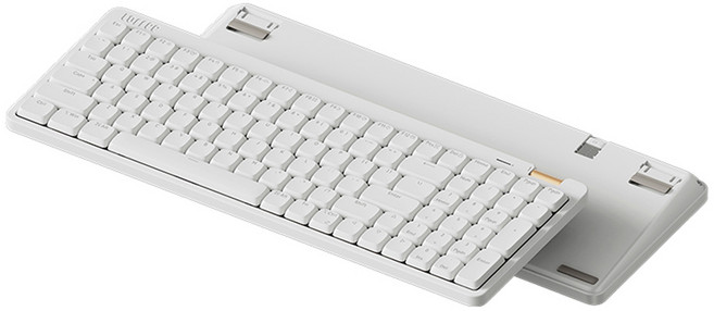 [SMTONE] Lofree FLOW 무선 기계식 키보드 청춘판 LITE 100키/84키 로우 샤프트 Gasket구조 경령그레이축 OE922/OE921, 경령그레이축-화이트, OE922-100키