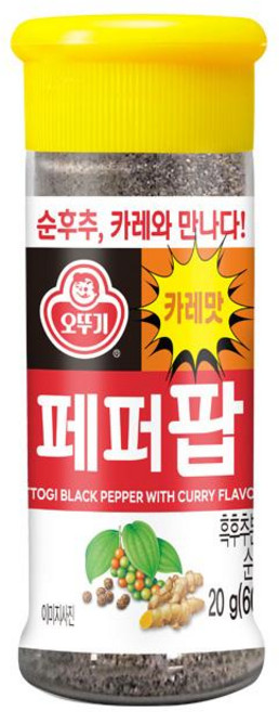 오뚜기 페퍼팝 카레맛, 9개, 20g