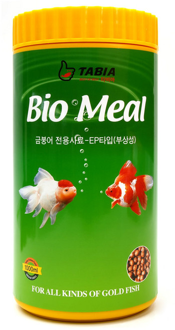 타비아 소형 금붕어사료 바이오밀 350g[1000ml], 1개, 1000ml