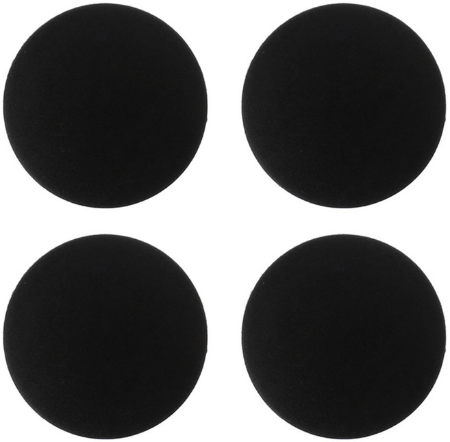 맥북 프로 레티나 A1398 A1425 A1502 케이스 고무발 교체 패드용 4Pcs 하단, Black