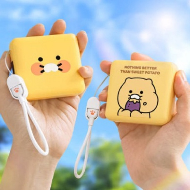 춘식이 고속충전 미니 보조배터리10000mAh, 고구마, AST-MP726