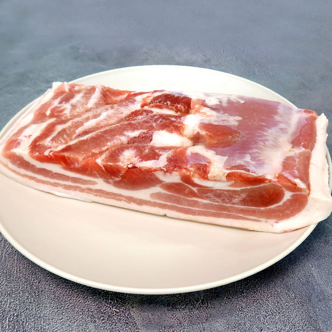 (배터짐) 수육 통 돼지 오겹살 미박삼겹 (일요일&당일발송), 3kg, 1개