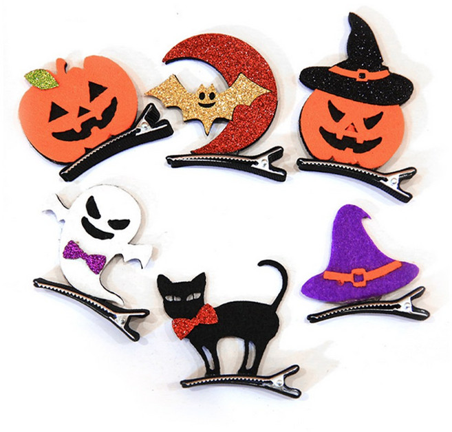 구스터프 할로윈 머리핀 헤어핀 6종 1세트