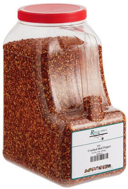 미국 리갈 Regal Mild Crushed Red Pepper 마일드 크러쉬드 레드 페퍼 으깬 고추 시즈닝, 1.81kg, 6개
