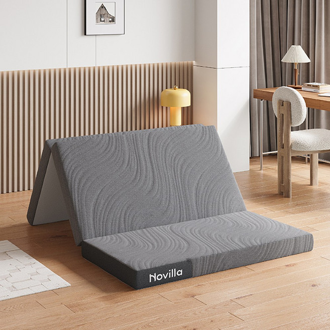 Novilla 3단 접이식 매트리스 탈부착 가능 자유 조합 가능 다용도