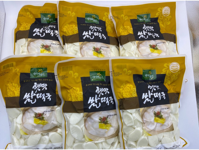 미농식품(주) 떡국세트 1Kg x 6ea, 6개