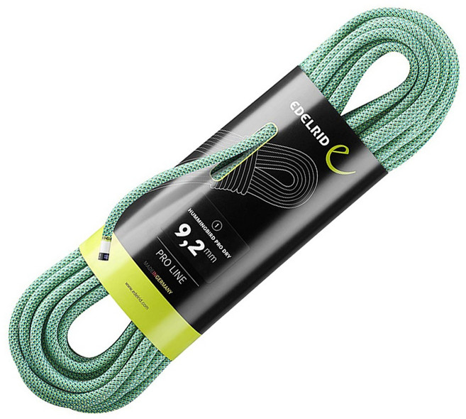 에델리드 허밍버드 에코 드라이 9.2mm 70m 방수로프 암벽등반 자일