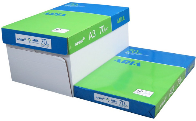 ARIA 影印紙 70gsm B4 500張 x 5, A3, 5個