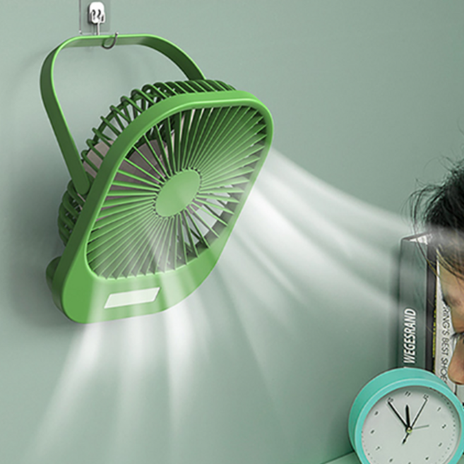 [이원컴어] 화장실선풍기 욕실 주방 벽걸이 미니 무선 벽선풍기 무타공 (JIK612D03), 블루