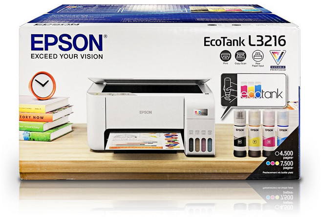 엡손 L3216 정품 무한잉크 복합기/화이트