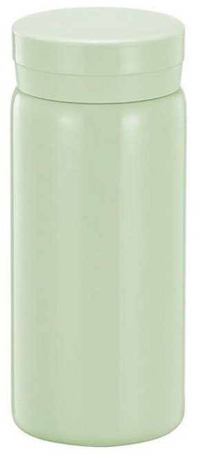 Mini Thermos 귀여운 물병 - 198.4g(7온스) 작은 단열 진공 18/10 스테인리스 스틸 소형 플라스크 - 누출 방지 및 흘림 방지 및 음료 커피 차를 위해, 6.8 Ounces, 연한 녹색, 1개