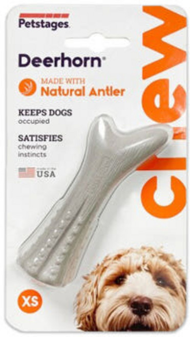 펫스테이지 도그우드 스틱 장난감 기타장난감, 디어혼, 1개