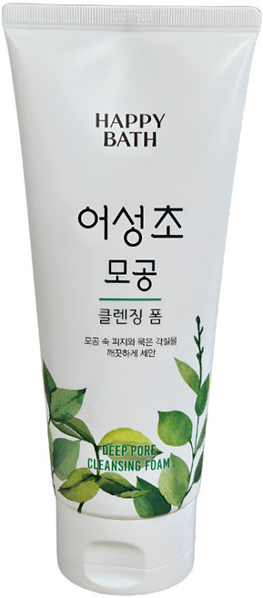 해피바스 어성초 모공 클렌징폼, 200g, 1개