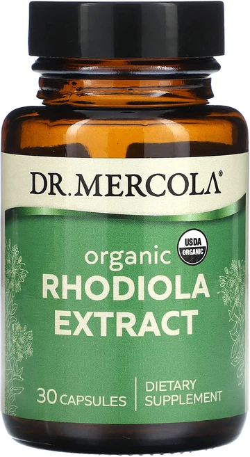 몸관리하세요 겨울입니다 Dr. Mercola 유기농 홍경천 추출물 캡슐 30정 특별관리진행, Dr Mercola 유기농 홍경천 추출물 캡슐 30정, 1개 - 쿠팡