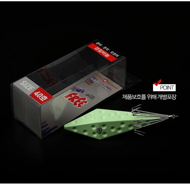 몽크로스 야광봉돌 에기프리 A타입, 1세트