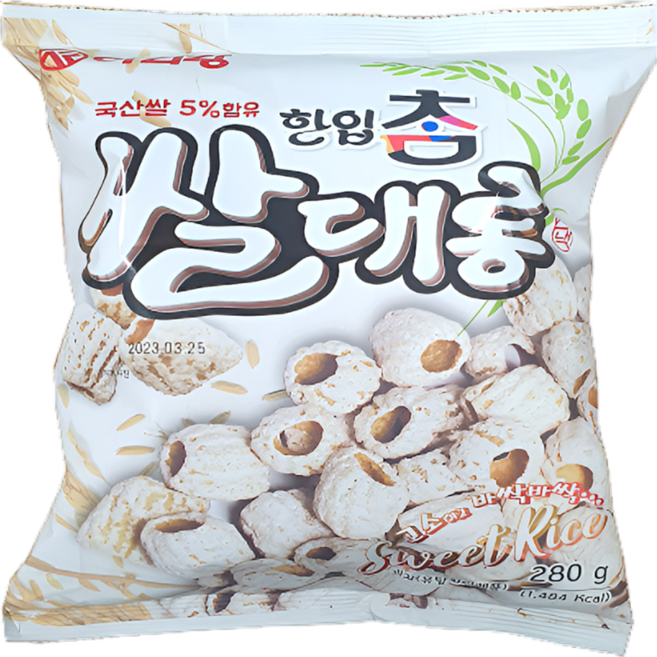 추억의 옛날과자 아리랑 한입쌀대롱, 1개, 280g