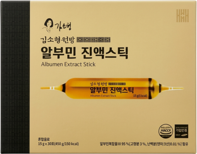 김소형원방 알부민 진액스틱 30포, 30개, 15ml