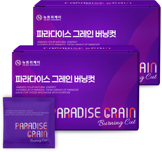 뉴트리케이 파라다이스 그레인 버닝컷 6파라돌, 2박스, 60정