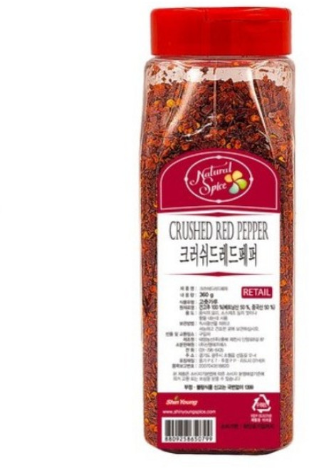 내츄럴스파이스 크러쉬드 레드페퍼, 360g, 1개