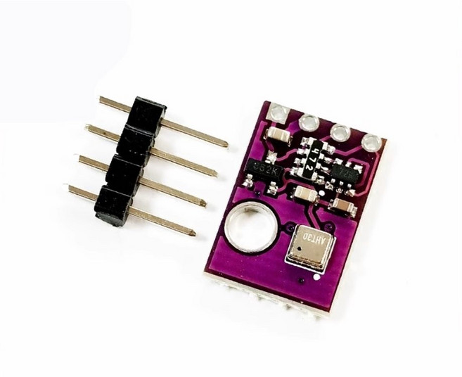 AHT30溫濕度感測器模組 I2C介面 Arduino適用, 1個