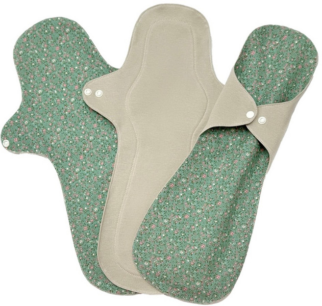 수미인 자연 면 생리대 대형 속옷 자국없는 숨쉬는 방수 답답하지 않는 생리대 오가닉흡수체 인체건강 무해 순수한 면생리대, 1개, 3개입