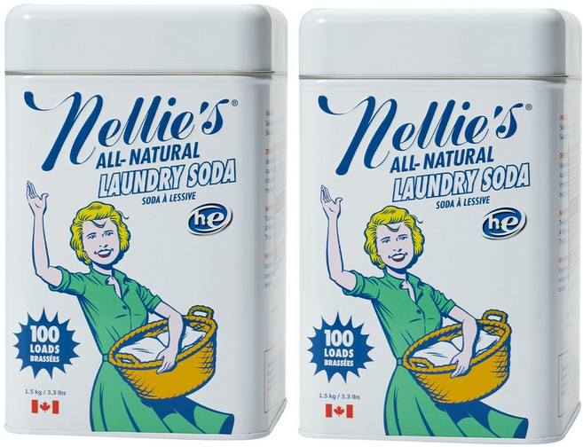 넬리 세탁세제, 1.5kg, 1개입, 2개