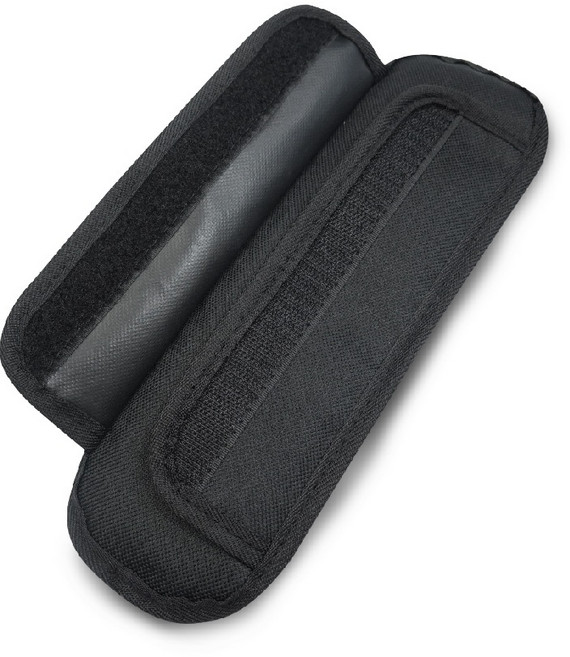 Xilla - 耐用、加厚肩墊 適用於各式背包及提袋 活頁魔鬼氈款 8x24.5cm, 活頁魔鬼氈款 8x24.5cm ,可拆卸背包減壓墊肩 一入